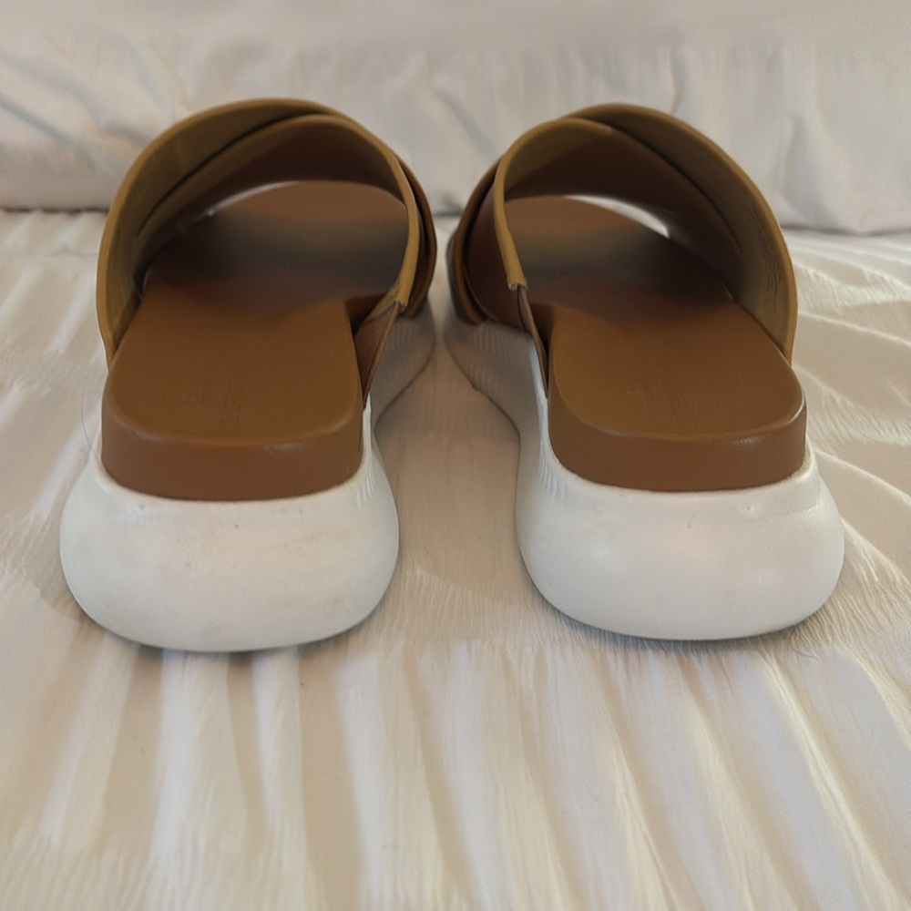Cole Haan women’s 2.Zerogrand leather slide sandal - size 6.5 - Picture 4 of 12